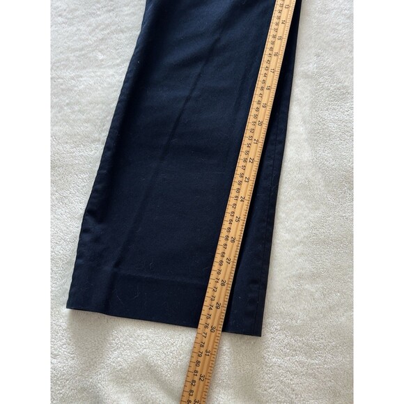 Brooks Brothers Women Pants Size 10 Navy Trousers Gold Buttons Preppy Elevated - Picture 7 of 14